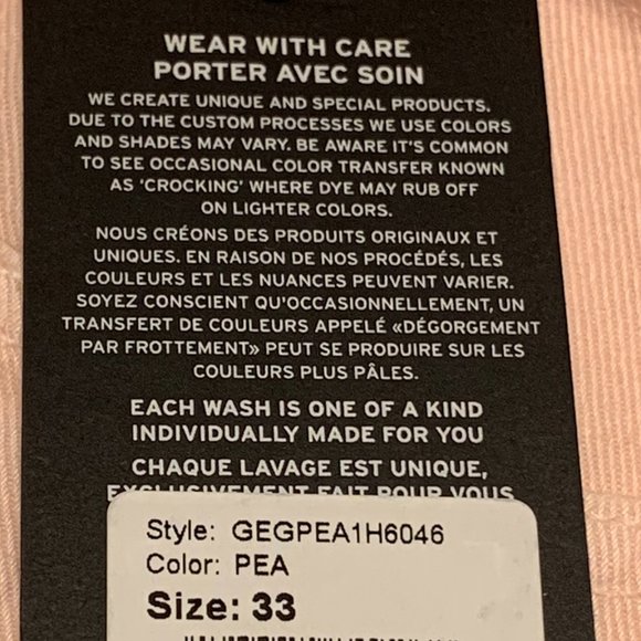 Hudson Jeans Paper Bag Shorts. New With Tickets. Size 33. - Picture 11 of 11